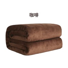 寵星球 寵物法蘭絨毛毯, 咖啡, 1個