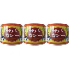 일본 신다 고등어 카레 통조림 190g 3캔 497563, 3개