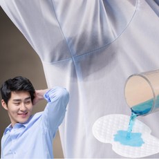 순면 겨땀패드 겨드랑이 겨땀 패치 땀 흡수 패드 30매, 30개