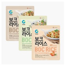 청정원 보크라이스 3종(쇠고기 야채 새우) 각3개씩 24g 9개