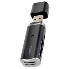 코시 77종 메모리 지원 멀티 카드 리더기 microSD/microSDHC/SD/SDHC/SDXC/MMC 메모리스틱/Pro/Duo/ProDuo/Duo2/M2, 1개
