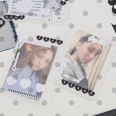 투명 포토카드 보호 슬리브 가로형 세로형 탑로더 케이스 아이돌 굿즈 수집 보관 투명 하드케이스, 상세페이지 참조