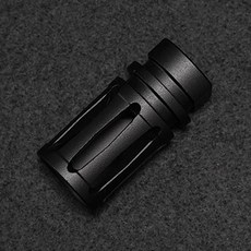 |건스토리| 알루미늄 칼라파트 소염기(M4 / HK416 / 14mm 역나사) (색상선택), 1개, 블랙