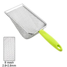 애완 동물 청소 도구 대변 삽 그물 고양이 쓰레기 파충류 도마뱀 모래 스크린 스푼, 1개, 2. 2.82.8mm