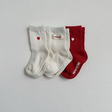 미니로브KC 하트로고삭스*XS~M* 293713