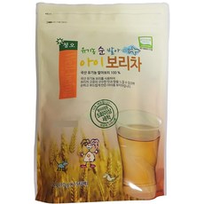 청오건강 청오 유기농 순 발아 아이 보리차 150g 티백 이강산닷컴, 10g, 5개, 18개입