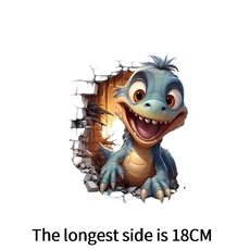 쿠쿠스토어 만화 소년 의류 공룡 열전달 패치 DIY 어린이 인쇄 다림질 프로그램에, 07 NTH-00133-3