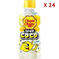 츄파춥스 사우어 코코 레몬, 24개입, 240ml