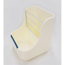 셀렉토리 토끼 건초 식기 (아이보리) 고정식사료통