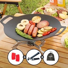 카나모 캠핑 그리들 소형 25cm 인덕션겸용, 2.그리들소형25cm(인덕션겸용), 1개