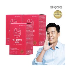 안국건강 혈당케어 바나바 60정 3박스 (6개월분)
