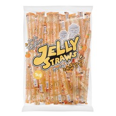 젤리스트로우 감귤맛 대용량 얼려먹는 과즙 젤리, 1개, 1kg