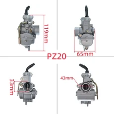 케이힌 혼다 CRF50F PZ20 50cc 엔진 더트 핏 바이크 ATV 기화기, 01 PZ20