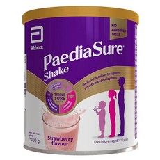 Abbott 애보트 페디아슈어 키즈 영양 쉐이크 딸기 400g 페디어슈어 Strawberry, 1개