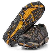YakTrax 워크 트랙션 클리츠 눈과 얼음 위에서 걷기 M, 1쌍, Small