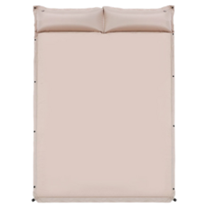 SHANER山人 營用自動充氣睡墊 輕量 登山 野營 充氣床墊, 雙人款