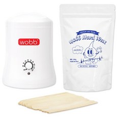 와브 셀프 브라질리언 왁싱 블루아줄렌 하드 제모 워머기 세트, 200g, 1개