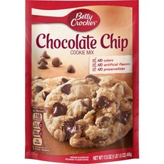 Betty Crocker 巧克力脆片餅乾預拌粉, 1個, 496g