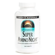 SOURCE NATURALS 夜間氨基酸補充錠, 240顆, 1罐
