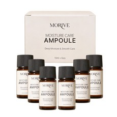 모리브 프리미엄 극손상 영양 단백질 클리닉 헤어앰플 1세트 ( 10ml X 6개 ), 1개, 60ml