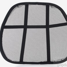 오늘만물 메쉬 등받이 허리쿠션(블랙) 사무실등받이허리쿠션