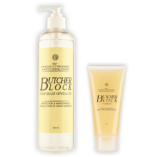 BOUMBI 대용량 도마 관리 세트 500mL 미네랄 오일 100mL 부처블락 컨디셔너, 1개