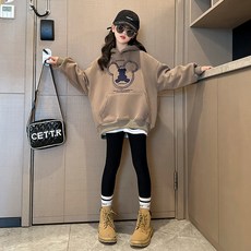 【臺灣\齣貨】兒童春鞦長袖卡通連帽衛衣女童韓版時尚帽衫女孩寶寶春鞦外穿上衣 歡迎看看哦【欣子精品店】