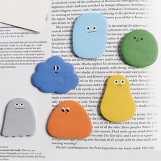 미니 포스트잇 6종 세트 접착 메모지 다이어리 꾸미기 스티커, 1세트