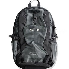 輕便新款徒步休閒騎行登山包揹包機能野餐戶外出遊運動包包雙肩, 炭黑（加固款）