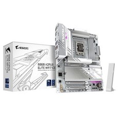 GIGABYTE B860 AORUS Elite WIFI7 ICE 인텔 코어 울트라 (시리즈 2) LGA 1851 마더보드 ATX DDR5 3X M.2 PCIe 5.0, GIGABYTE B860 AORUS Elite WIFI