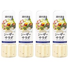 프리미엄 드레싱 시저 샐러드, 4개, 200ml