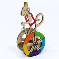 SA 무게중심 자이로휠 타는 원숭이