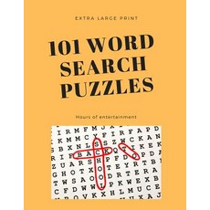 (영문도서) 101 Word Search Puzzles: Extra Large Print Paperback, Independently Published, English, 9781092898836