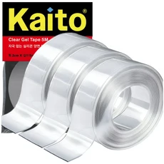 카이토 초강력 클리어겔 자국없는 실리콘 양면테이프, 3개