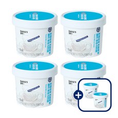 연세우유 전용목장 밀크 아이스크림 100ml미니컵 4개+2개 추가증정 총 6개, 연세우유 전용목장 밀크 아이스크림 100ml미니컵, 4