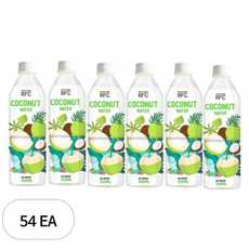 RFC 코코넛 워터 %, 500ml, 54개