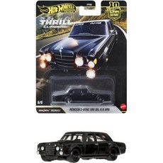 핫 휠스 카 컬처 스릴 클라이머 메르세데스-벤츠 300 SEL 6.8 AMG 라이딩 토이 미니 3세 이상 블랙 JKF20, Black