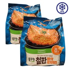 [코스트코] 풀무원 철판 바삭 감자채전 150g x 8 x 2 680247, 2개, 1.2kg