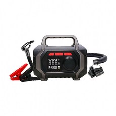 A-mego AHS-608 六合一全能救援王 - 救車 打氣 抽氣 吹氣 充電 照明 輕量手提式多功能機, 1個