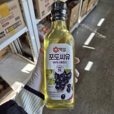 백설 포도씨유 500ml, 1개