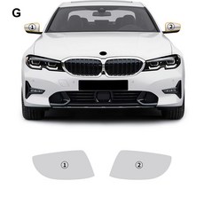 시리즈 베이스 G20 2019 PPF 프리컷 자동차 라이트 페인트 보호 필름 액세서리 사이드 미러 후면, arview rror film