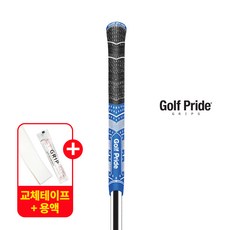 골프프라이드 MCC PLUS4 골프그립 손 부담을 줄인 설계 교체용품 증정, 1개, MCC PLUS4 TEAMS BL/WH M4TS-60R