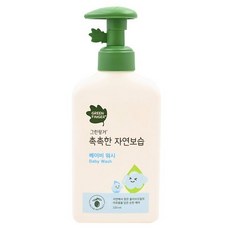 綠手指 嬰幼兒保濕洗髮沐浴潤膚乳液 500ml, 1個, 沐浴乳 500ml