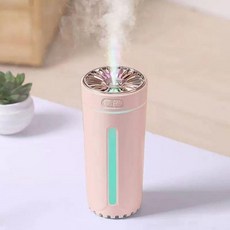 차량용 무선 가습기 미니 휴대용 책상 여행용, 플러그인 핑크 2개 3개, 기본 모델명/품번
