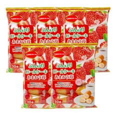 야마우치 딸기 롤케이크, 5개, 140g
