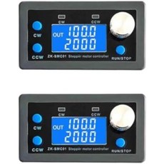 2PCS ZK-01 01 42 57 스테퍼 모터 컨트롤러 포워드 역각 펄스 속도 제어 보드 PLC 직렬 통신
