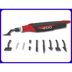 SIVO 模型工具 電動筆型散打 DAVID 400 附11支刀具配件 鋼彈模型 美術用 塑膠模型 GK製作, 1個