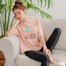 베라프 아임파인 여자 래쉬가드 상의 빅사이즈 루즈핏 M233