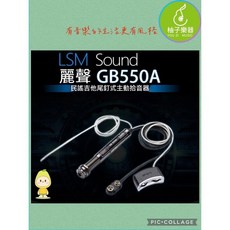 LSM Sound 麗聲 GB550A 民謠吉他尾釘式主動拾音器, 1個