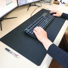 책상 데스크 블랙 장패드 91187PC 1(EA)
